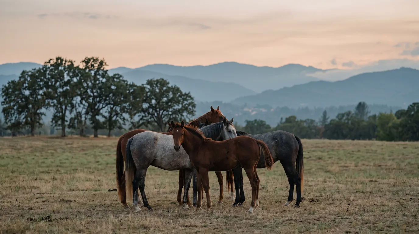 Chevaux en liberté, Equita'life, Rhône